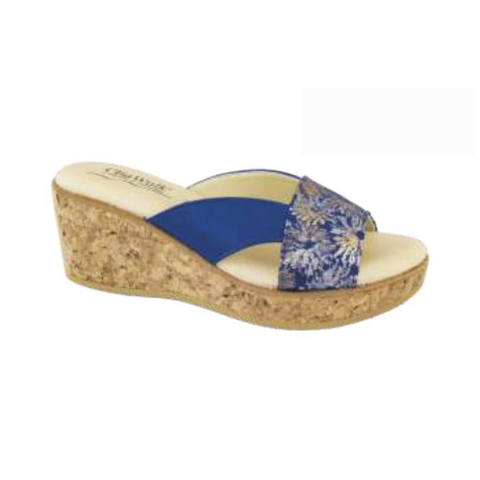 Budetta Farma Brand Cliawalk Linea Sughero Modello 17 Colore Blu Mix Numero 35