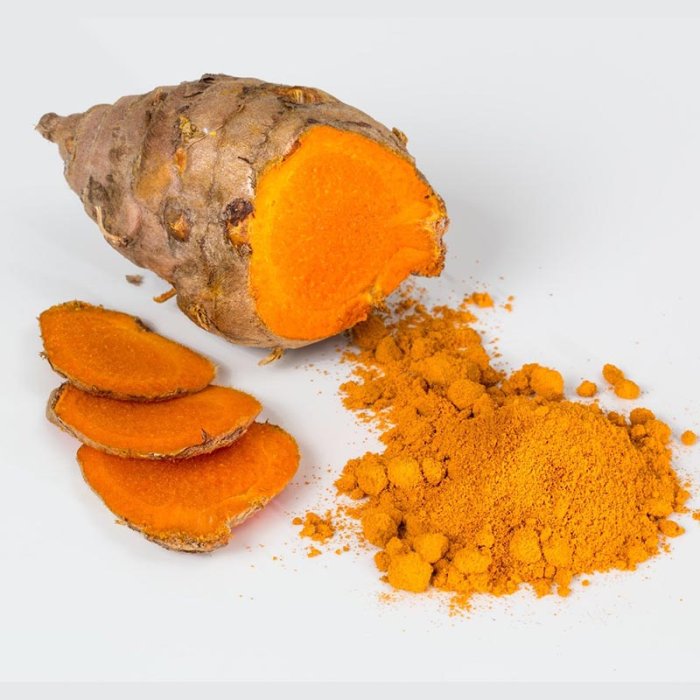 Erbex Rimedi Naturali Curcuma Rizoma Polvere 350 mg Integratore Alimentare 100 capsule