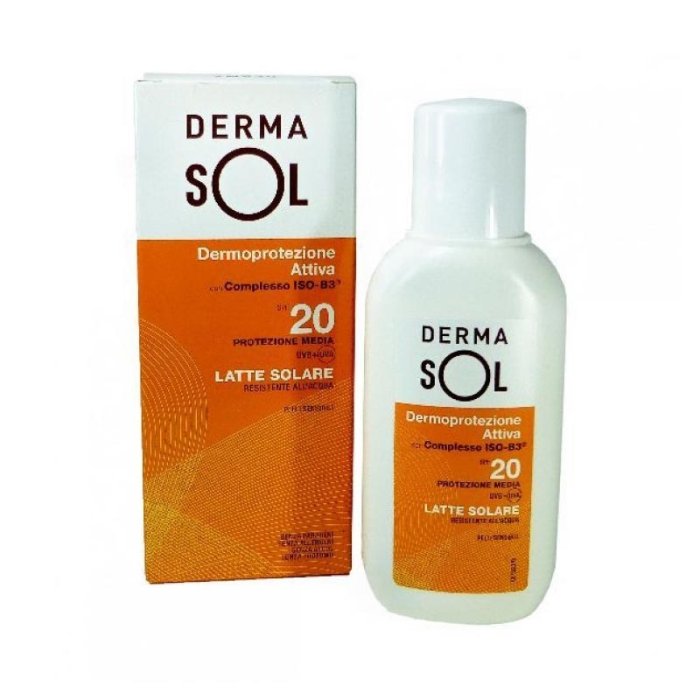 Meda Pharma Dermasol Protettivo Solare SPF20 Latte Protezione Bassa 150 ml 