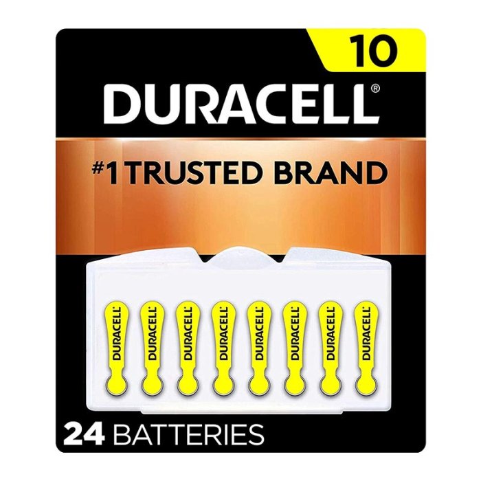 Duracell Italy Dispositivi Elettronici e Batterie Easy Tab 10 Giallo Batteria Per Apparecchio Acustico