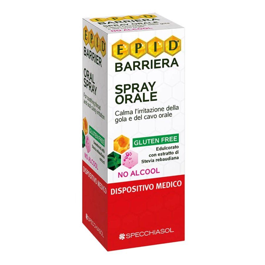 Specchiasol Fitoterapia e Benessere dalle Piante Epid Barriera Spray senza Alcool 15 ml Specchiasol Fitoterapia e Benessere dalle Piante Epid Barriera Spray senza Alcool 15 ml