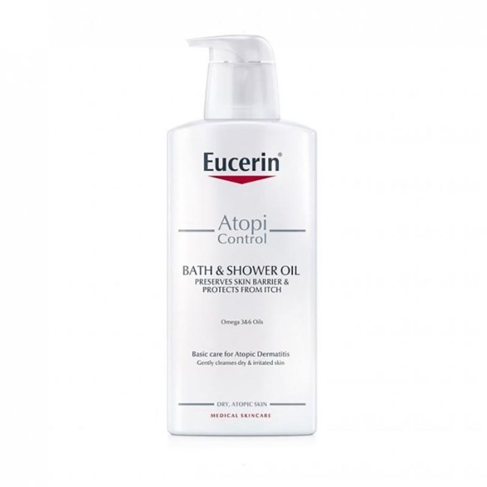 Eucerin Atopicontrol Olio Corpo Detergente Lenitivo Pelle Atopiche Sensibili 400 ml
