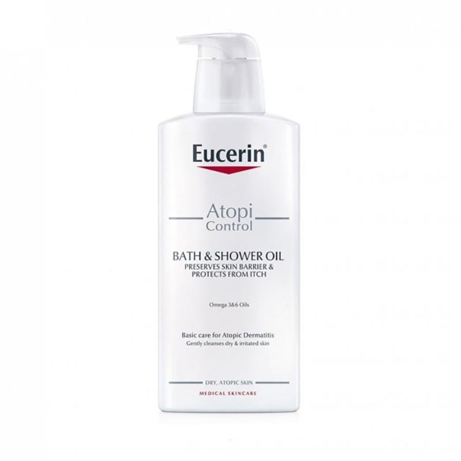 Eucerin Atopicontrol Olio Corpo Detergente Lenitivo Pelle Atopiche Sensibili 400 ml Eucerin Atopicontrol Olio Corpo Detergente Lenitivo Pelle Atopiche Sensibili 400 ml