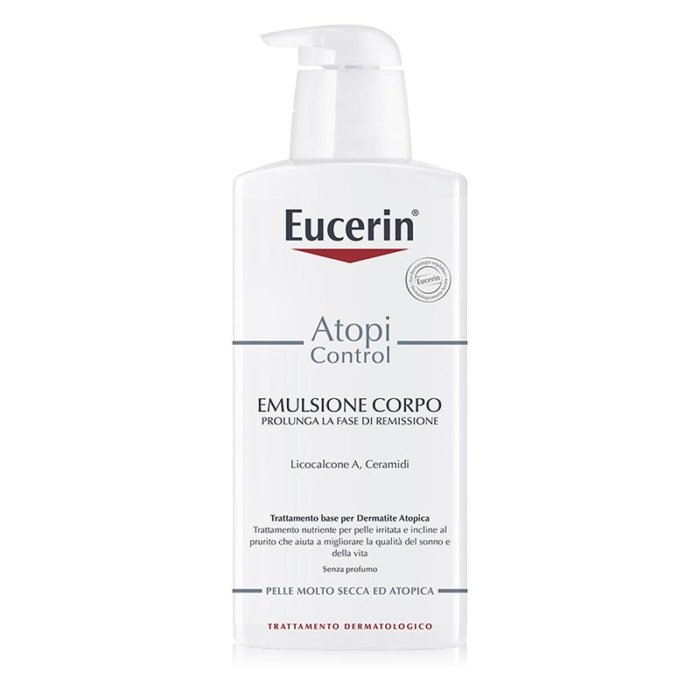 Eucerin Atopicontrol Emulsione Corpo Emolliente Lenitiva Pelli Atopiche Sensibili 400 ml