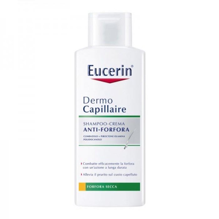 Eucerin DermoCapillaire Shampoo Crema Forfora Secca Pelli Sensibili 250 ml