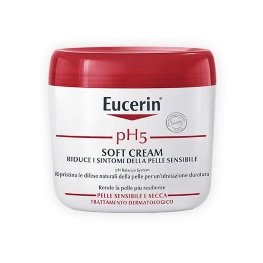 Eucerin pH5 Soft Cream Crema Idratante Pelli Secche Sensibili 450 ml Promo Eucerin pH5 Soft Cream Crema Idratante Pelli Secche Sensibili 450 ml Promo