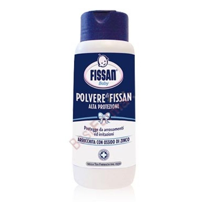 Fissan Baby Cura e Protezione del Bambino Cambio Polvere Alta Protezione Protegge e Rigenera 250 g