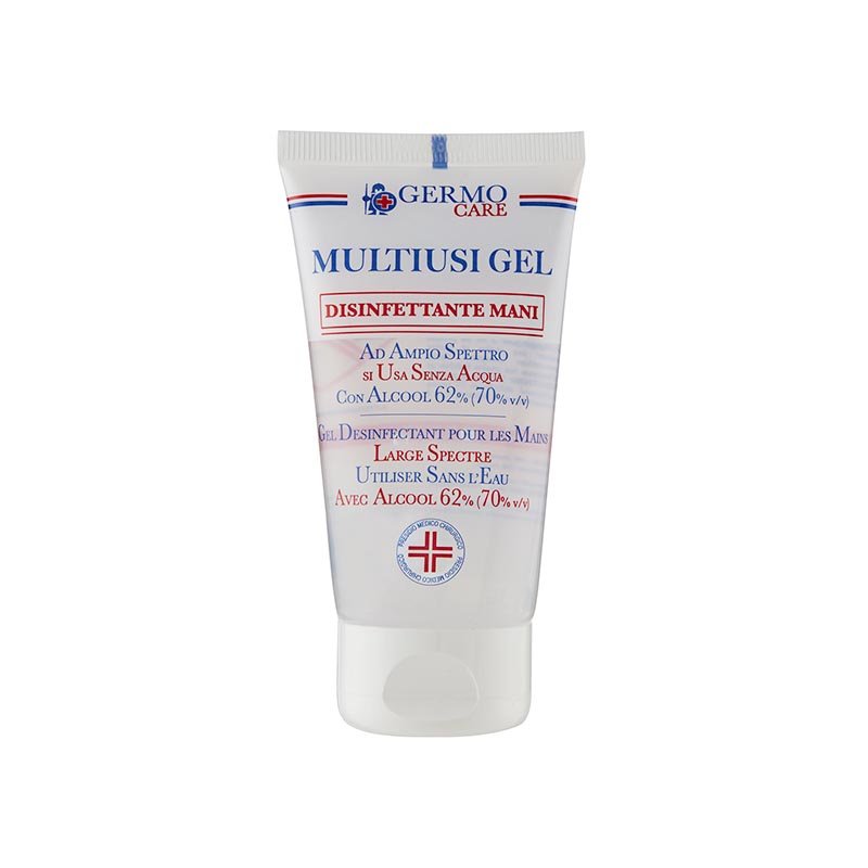 Germo Spa Disinfezione ed Igiene Multiusi Gel Antisettico Mani Tappo Disc Top 65 ml