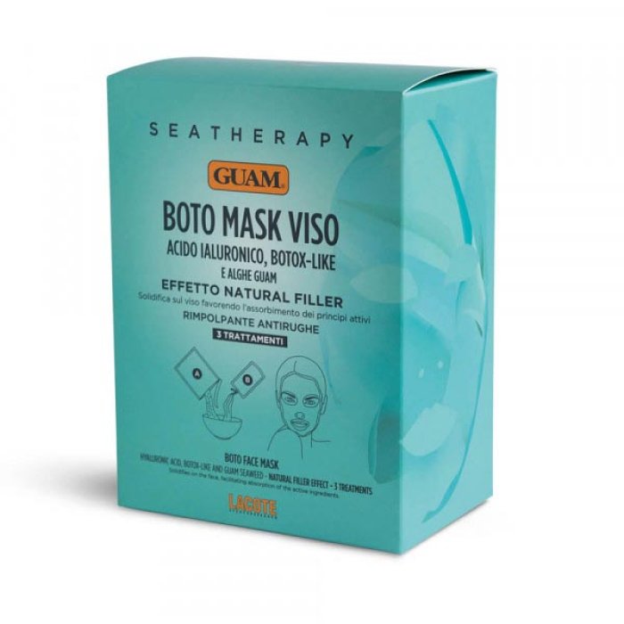 Lacote Guam Trattamenti Seatherapy Boto Mask Viso Effetto Natural Filler 3 Trattamenti