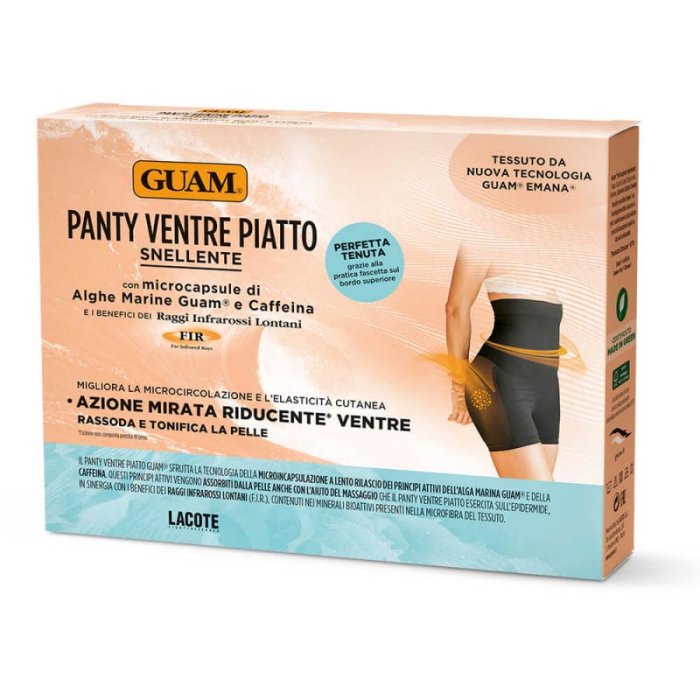Lacote Guam Trattamenti Anticellulite Rassodanti Panty Ventre Piatto Snellente Taglia Xs-s 38-40