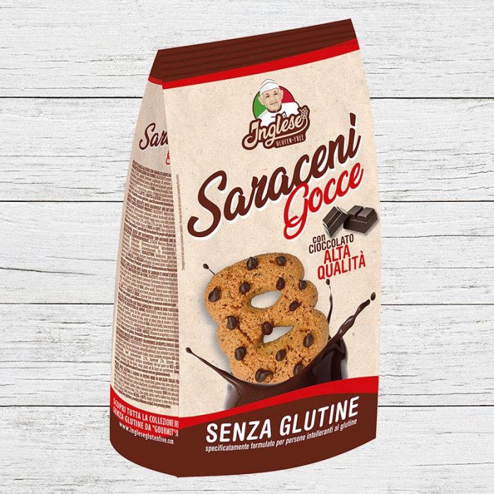Gaia spa Inglese Alimenti senza Glutine Dolci e Snack Saraceni Gocce 900 g