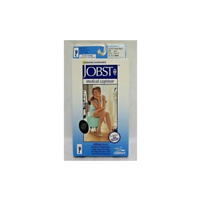 Essity  Linea Benessere Gambe Jobst 10-15mmhg  Ultrasheer Microfibra Collant Sabbia Taglia 5