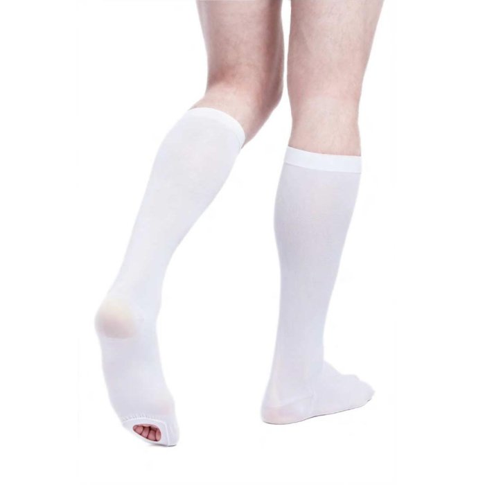 Medicalexpo Ca.Mi Prodotti Sanitari Kamila Linea Embo Control Calze Compressione 18/20 mm Hg Colore Bianco Taglia L