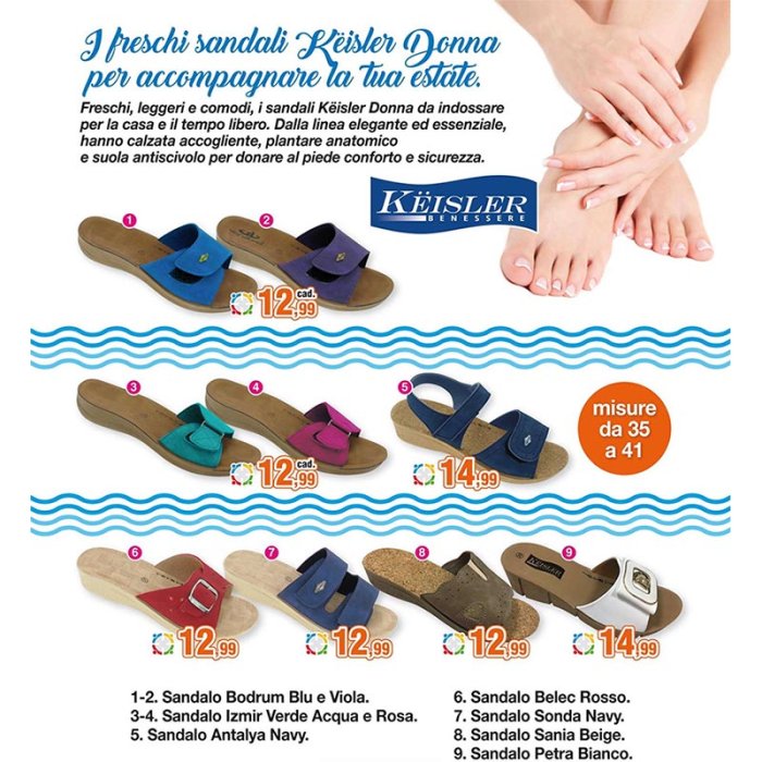 Eufarma Prodotti per La Farmacia Këisler Benessere Piedi e Gambe Scarpe Modello Gioia Colore Beige Taglia 40