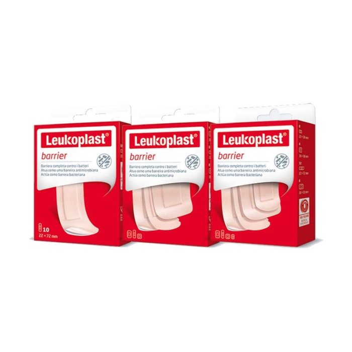 Essity  Linea Medicazioni Specializzate Leukoplast Barrier 30 Pezzi Assortiti