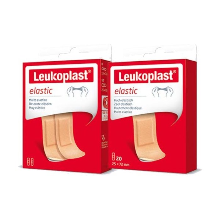 Essity Linea Medicazioni Specializzate Leukoplast Elastic 40 Pezzi Assortiti