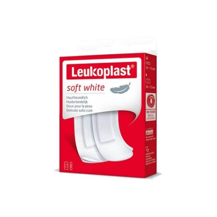 Essity Linea Medicazioni Specializzate Leukoplast Soft White  72 x 38 10 Pezzi