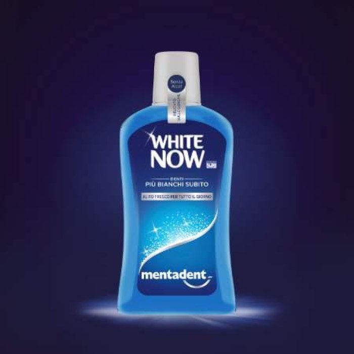 Unilever Italia Igiene Dentale Mentadent White Now Collutorio Rinfrescante 500 ml
