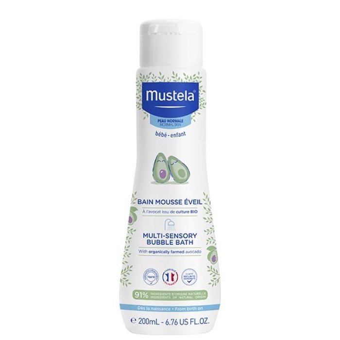 Mustela Trattamenti Delicati per Mamme e Bambini Bagno Mille Bolle 200 ml