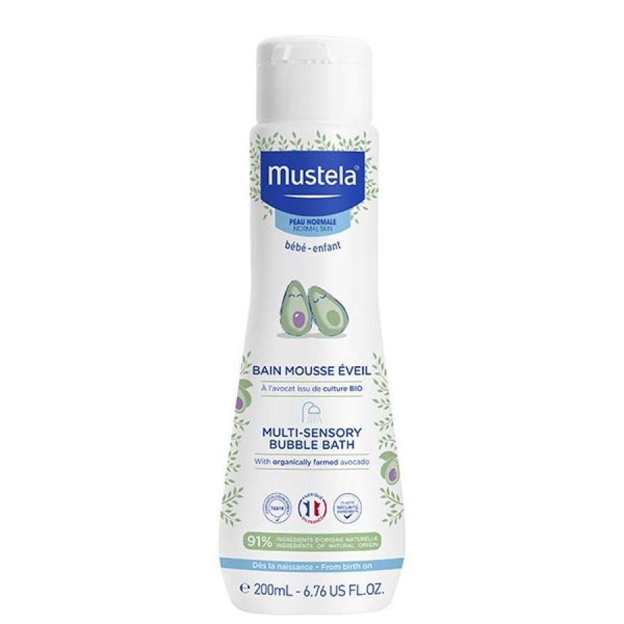 Mustela Trattamenti Delicati per Mamme e Bambini Bagno Mille Bolle 200 ml
