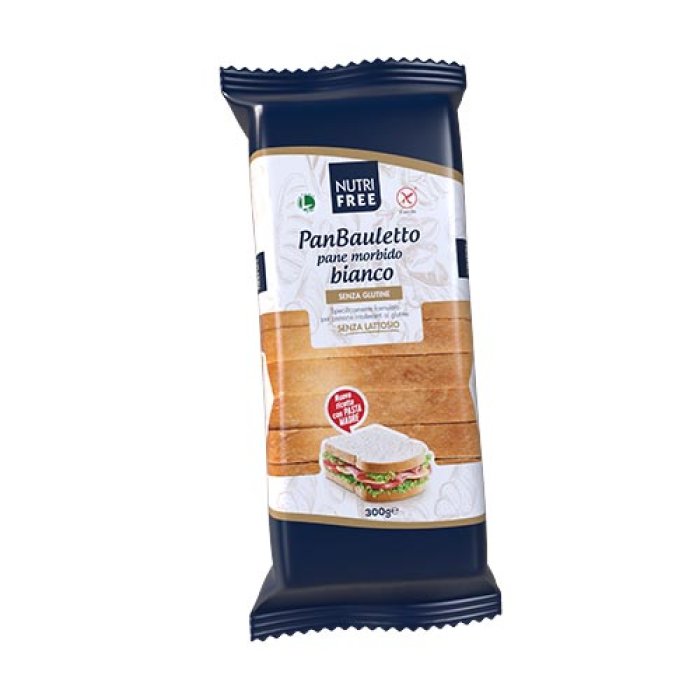 Nutrifree Alimenti senza Glutine Pane e Complementi Panbauletto Classico 300 g Promo