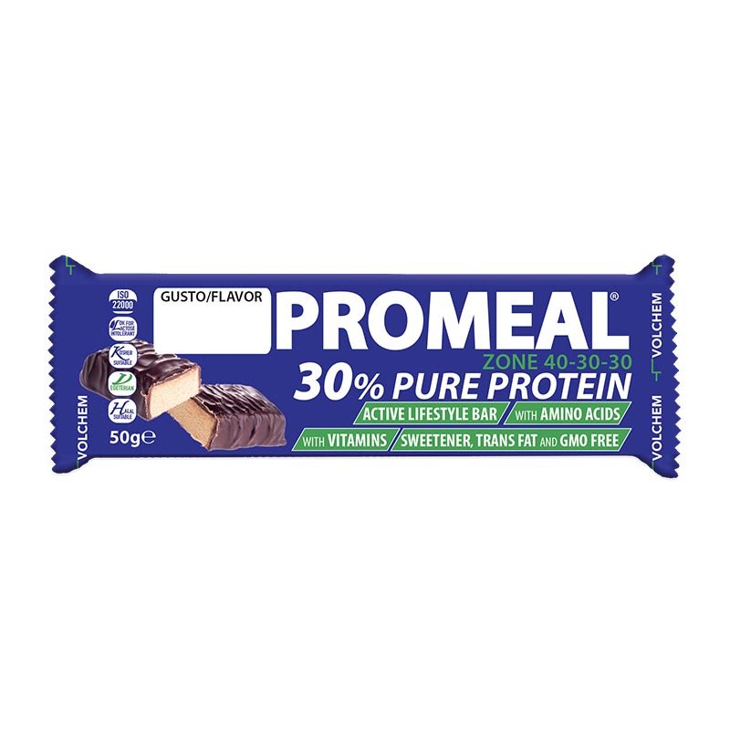 Volchem Alimentazione Speciale Promeal Zone 40 30 30 Dieta a Zona Barretta Cookie 50 g