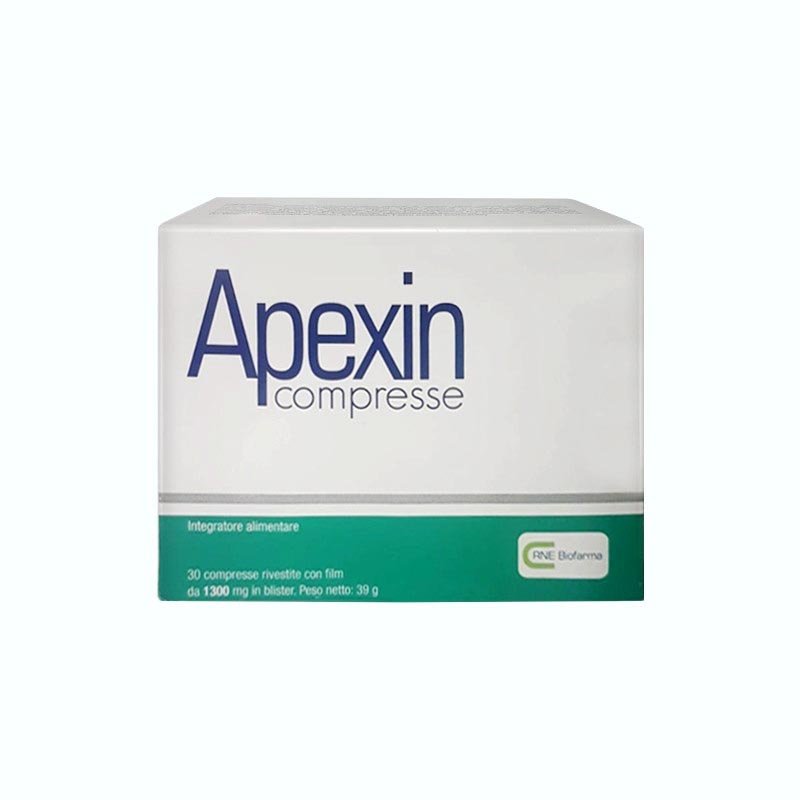 RNE Biofarma Benessere e Salute dei Capelli Apexin Integratore Alimentare 30 Compresse