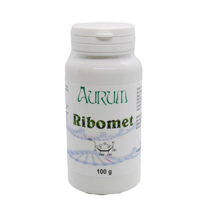 Aurum snc Laboratori Officinali Ribomet Polvere Preparato Erboristico 100 g