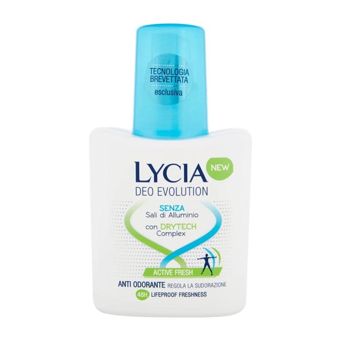 Sodalco Lycia Persona Cura e Benessere della Persona Deodorante Evolution Active Vapo 75 ml