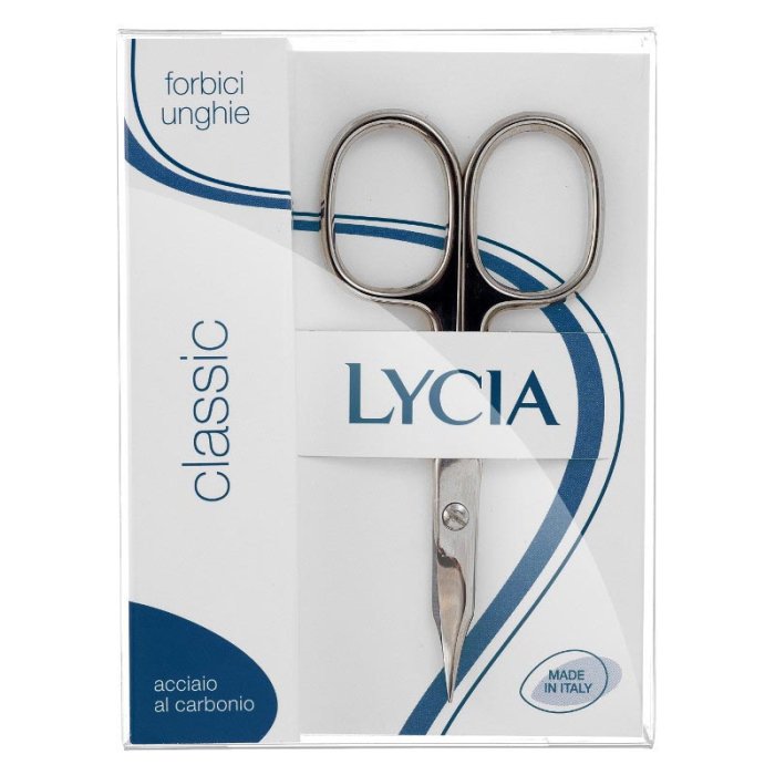 Sodalco Lycia Cura e Benessere della Persona Classic Forbicine Pelle Punta Lancia Acciaio Carbonio