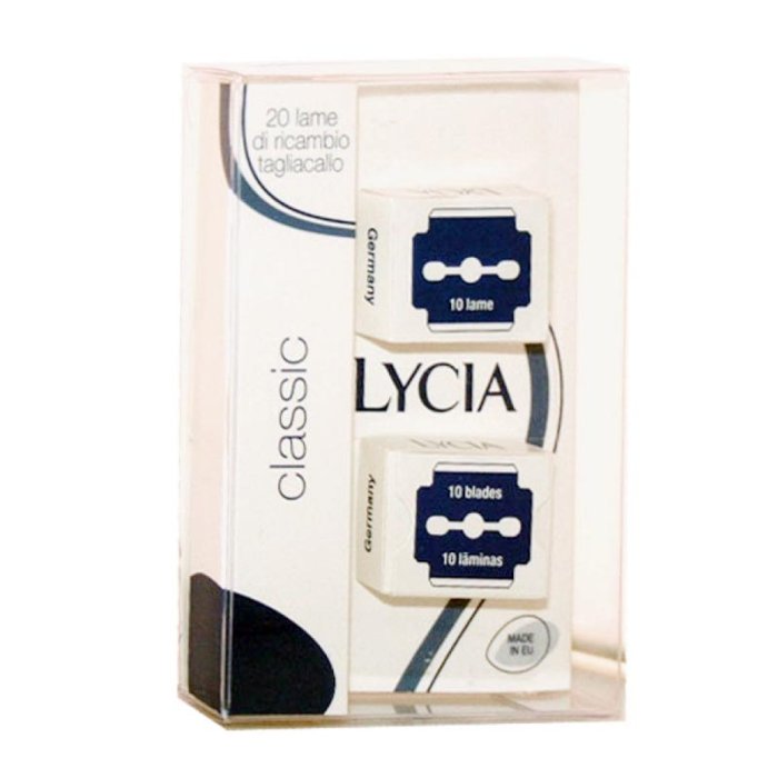 Sodalco Lycia Cura e Benessere della Persona 20 Lame di Ricambio Tagliacallosità