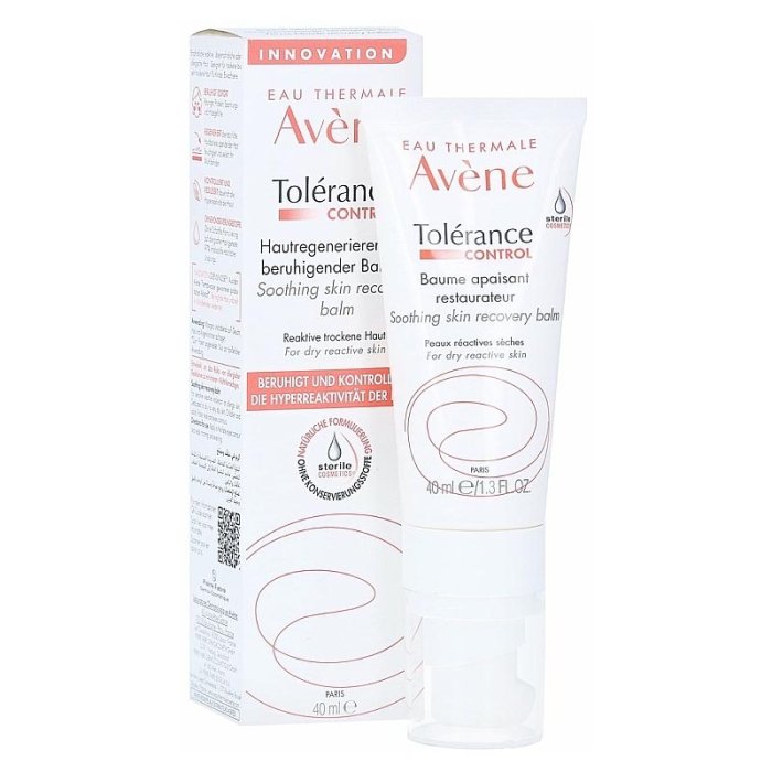 Avene Tolerance Control Trattamento Cosmetico Sterile Balsamo Lenitivo Pelli Miste 40 ml