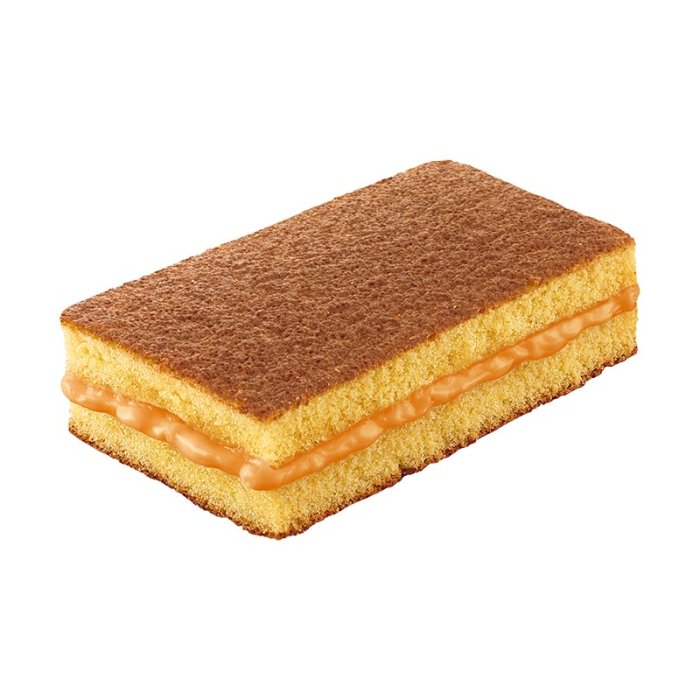 Maria Salemme Alimenti senza Glutine Dolci e Snack Trancino Cacao e Chantilly 4 x 55 g