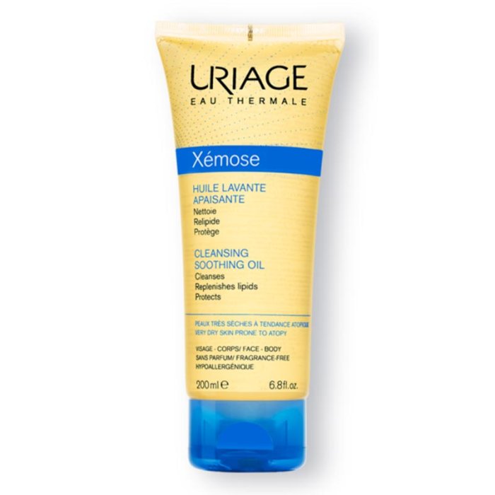 Uriage Laboratoires Dermatologiques Xemose Huile Lavante Olio Detergente Idratante Lenitivo 50 ml