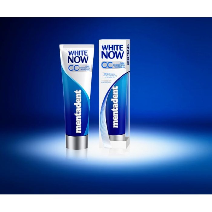 Mentadent Cura e Igiene Dentale Quotidiana White Now Color Correct 50 ml