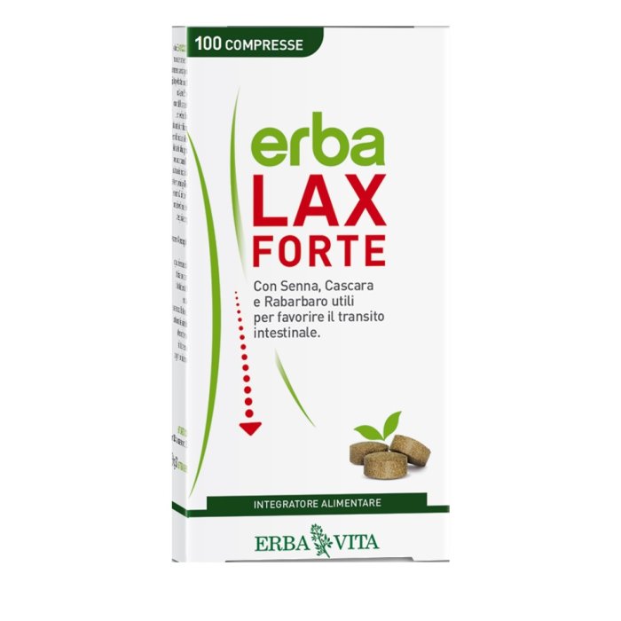 Erba Vita Erbalax Forte Integratore Alimentare 100 Compresse