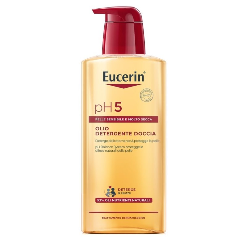  Eucerin - Pelli Sensibili Olio Doccia Confezione 400 Ml