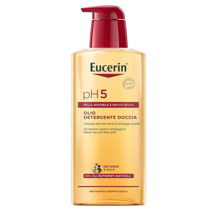  Eucerin - Pelli Sensibili Olio Doccia Confezione 400 Ml