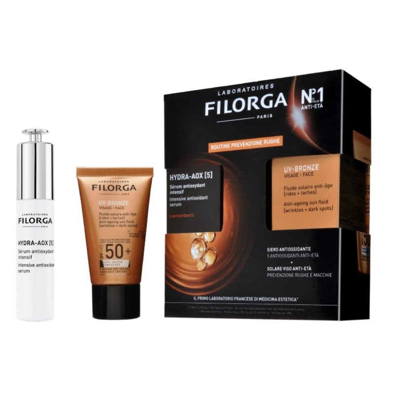 Filorga Cofanetto Siero Hydra Aox  + Bronze Face Uv