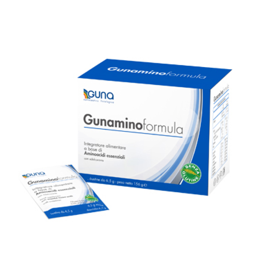 Gunamino Formula Integratore con aminoacidi 42 bustine