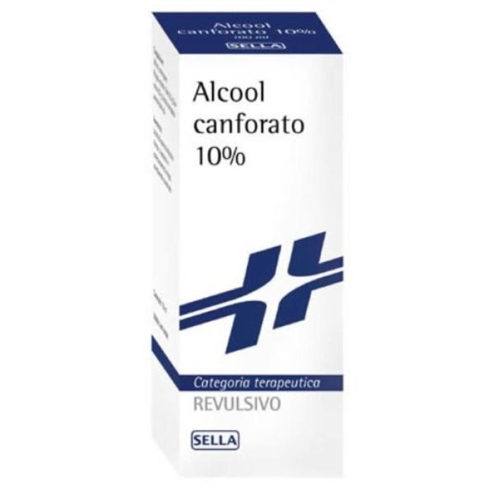 Alcool Canforato 10% Zeta 100 g Soluzione Cutanea Lenitiva e Rinfrescante – The Camphor Alcohol per Uso Esterno