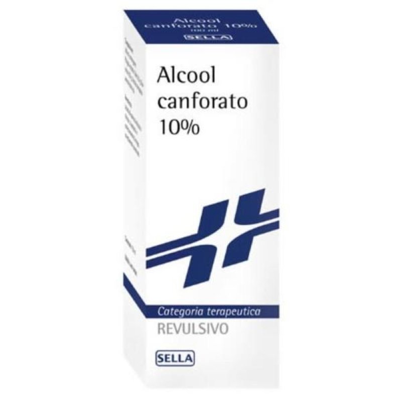 Alcool Canforato 10% Zeta 100 g Soluzione Cutanea Lenitiva e Rinfrescante – The Camphor Alcohol per Uso Esterno