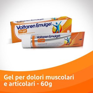 Novartis Voltaren Emulgel 1% Antinfiammatorio Locale Diclofenac per Dolori Muscolari e Dolori Articolari 60g