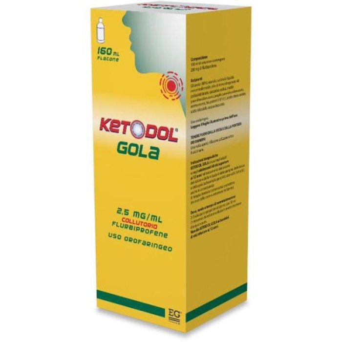 KETODOL Gola Collut.160ml