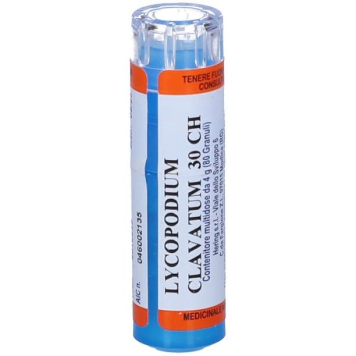 Lycopodium clavatum Hering 30CH Medicinale Omeopatico in Granuli 80granuli
