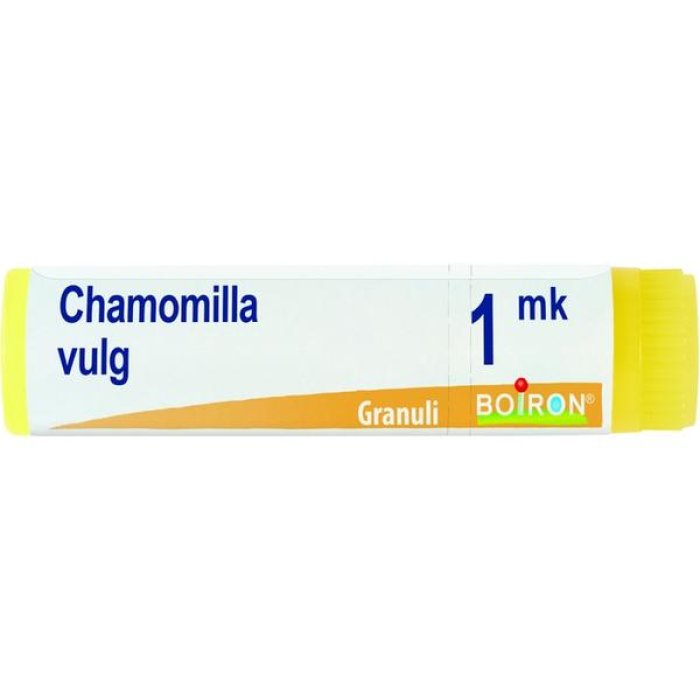 Boiron Chamomilla Vulgaris Dose Monodose MK och Rimedio Omeopatico in Granuli per Coliche e Dentizione dei Bambini