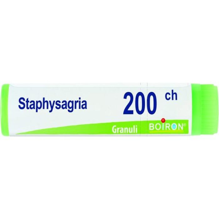 Boiron Staphysagria 200 CH Dose Unica Granuli Rimedio Omeopatico