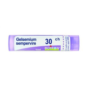Boiron Gelsemium Sempervirens 30 CH Tubo Dose Granuli Omeopatici per Benessere e Relax