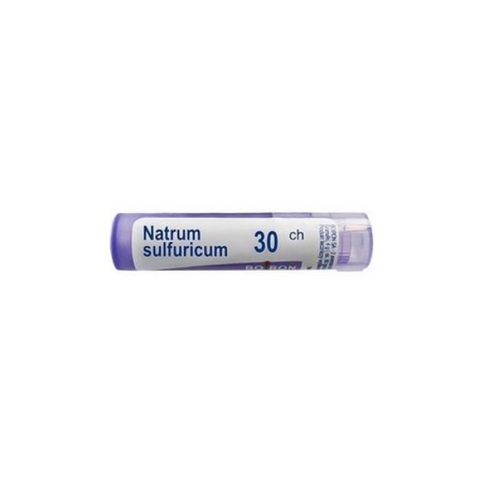 Boiron Natrum Sulfuricum 30 CH Granuli in Tubo – Rimedio Omeopatico a Base di Natrum Sulf per Benessere e Drenaggio Naturale