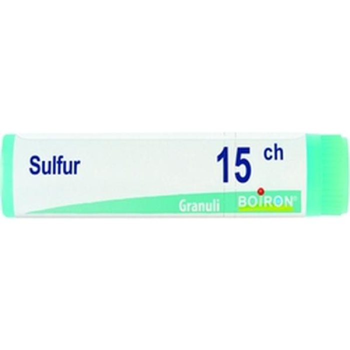 Sulfur Dose Omeopatica Diluizione 15 Centesimale Hahnemanniana in Granuli Monodose Boiron